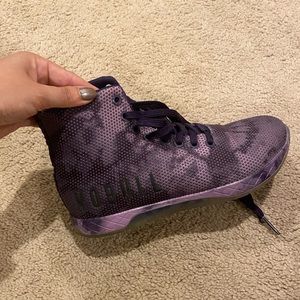 NoBull - High top Purple Tie Dye Trainers